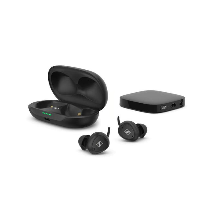 Sennheiser TV Clear Set | In-Ear Headphones - Wireless - Bluetooth - TV Connector - Black