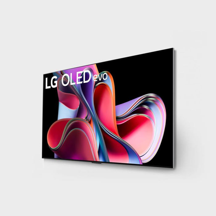 LG OLED65G3PUA | 65" 4K OLED Evo Smart TV - Gallery Edition - G3 Series - HDR Cinema - IA a9 Gen.6 4K Processor - Black-SONXPLUS.com