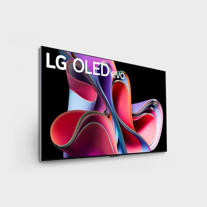 LG OLED65G3PUA | 65" 4K OLED Evo Smart TV - Gallery Edition - G3 Series - HDR Cinema - IA a9 Gen.6 4K Processor - Black