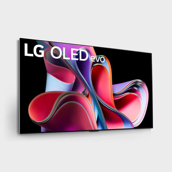 LG OLED65G3PUA | 65" 4K OLED Evo Smart TV - Gallery Edition - G3 Series - HDR Cinema - IA a9 Gen.6 4K Processor - Black