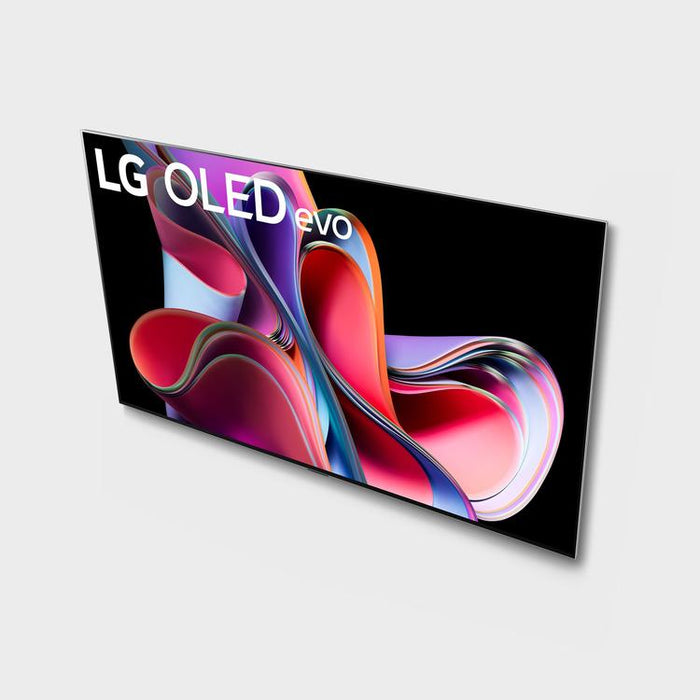 LG OLED65G3PUA | 65" 4K OLED Evo Smart TV - Gallery Edition - G3 Series - HDR Cinema - IA a9 Gen.6 4K Processor - Black