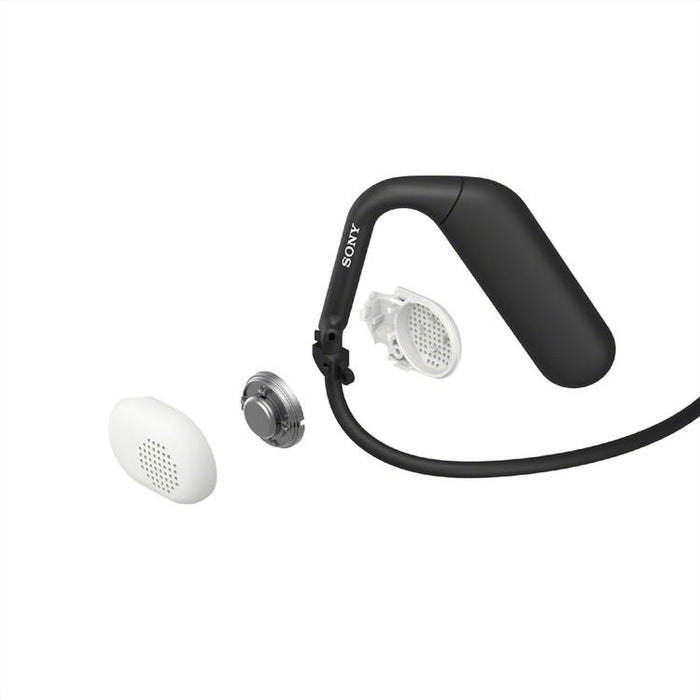 Sony Float Run WIOE610 | Ecouteurs avec micro - Supra-auriculaires - Bluetooth - Sans fil - Noir