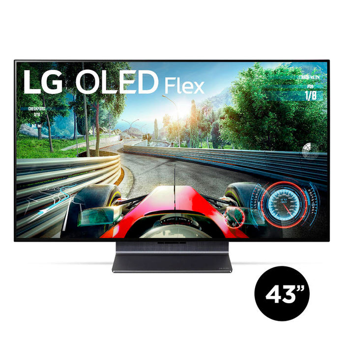 LG 42LX3QPUA | 42" Smart TV - 4K OLED - Web OS - Flex Series - Black-SONXPLUS.com