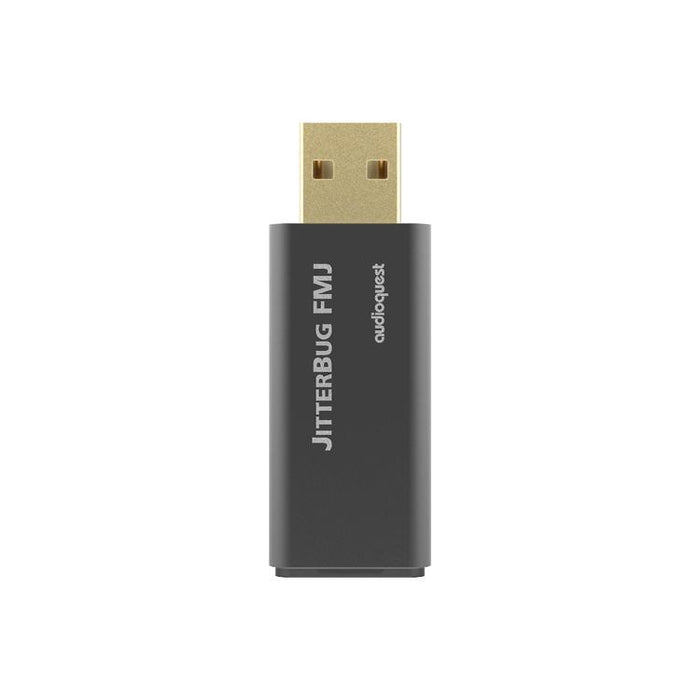 Audioquest JitterBug | Filtre de bruit USB - Full metal jacket - Noir-SONXPLUS.com