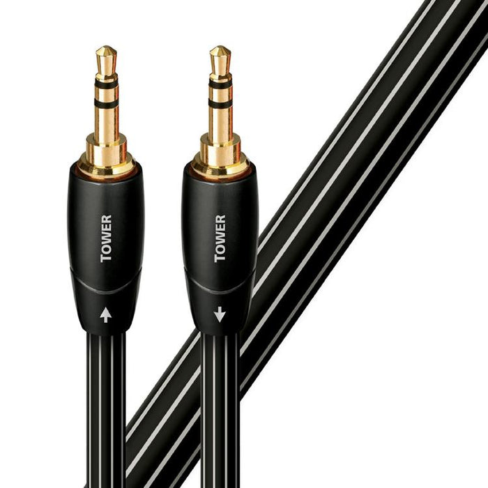 Audioquest Tower | Gold Plated 3.5mm Jack Cables - 2 Meters