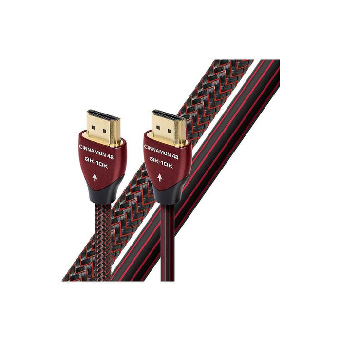 Audioquest Cinnamon 48 | HDMI Cable - Transfer up to 10K Ultra HD - 0.75 Meters