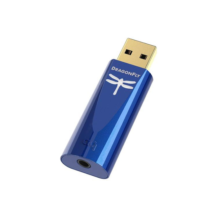 Audioquest DragonFly | Convertisseur numérique-analogique USB - Compatible Mac/Windows - Cobalt