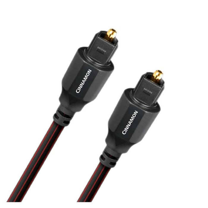 Audioquest Cinnamon | Toslink Optical Cable - High Purity Low Dispersion Fiber - 3 Meters