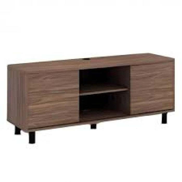 Sonora S20V55MB | Television Stand - 55" wide - 2 Cabinets - Medium Brown