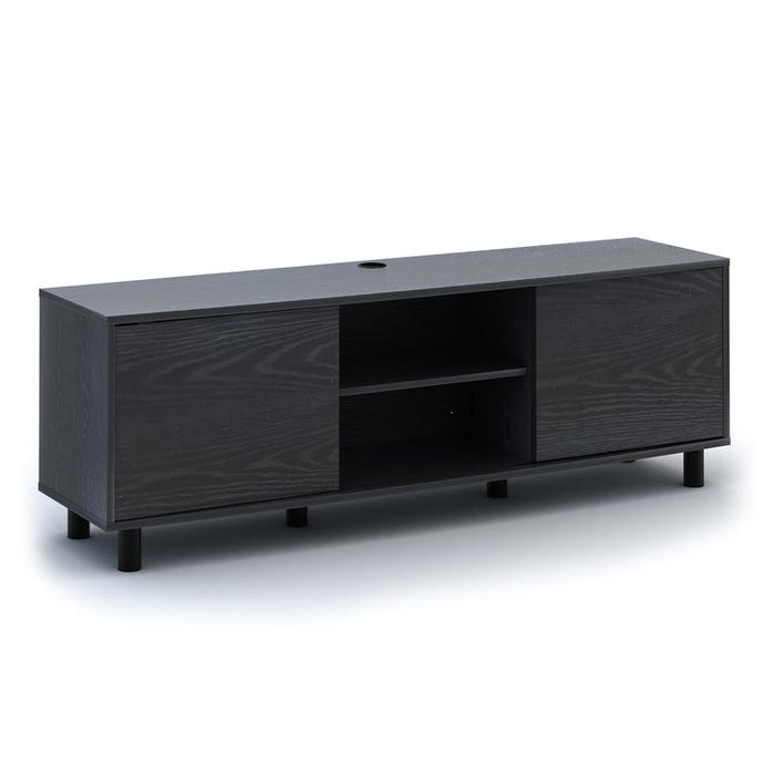 Sonora S20V65N | TV Stand - 65" wide - 2 Cabinets - Black