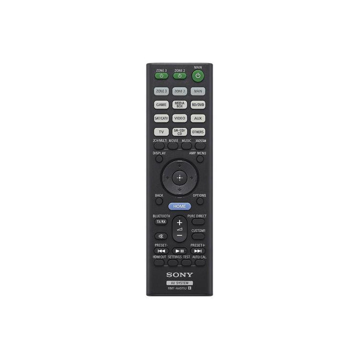 Sony STR-AZ1000ES | Récepteur AV cinéma maison Premium ES - 7.2 Canaux - HDMI 8K - Dolby Atmos - Noir