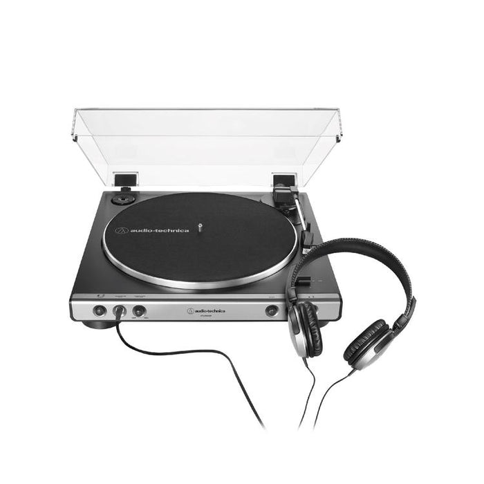 Audio-Technica AT-LP60XHP-GM | Turntable - Stereo - With Headphones - Metal Gun