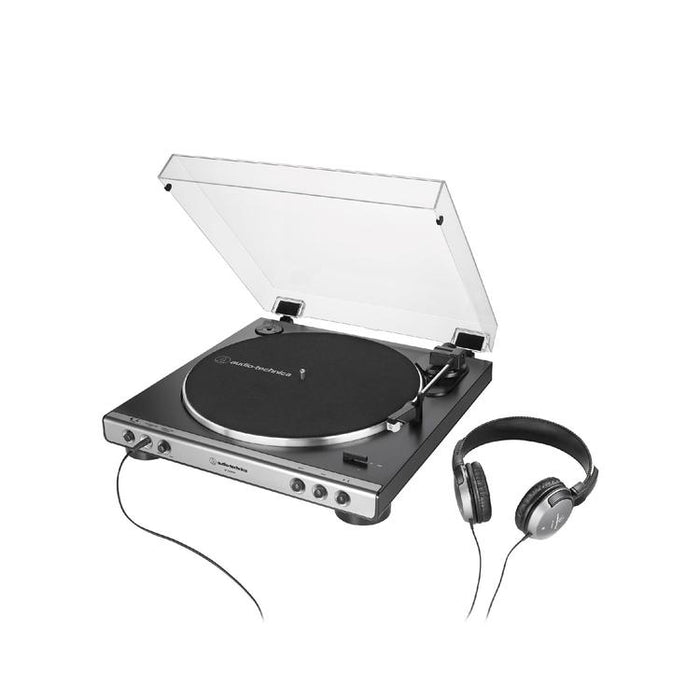 Audio-Technica AT-LP60XHP-GM | Turntable - Stereo - With Headphones - Metal Gun-SONXPLUS.com