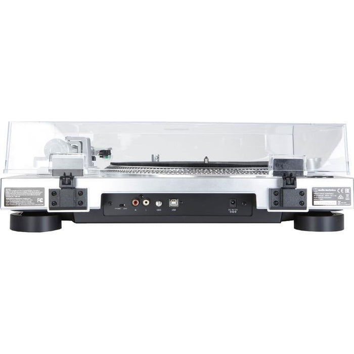 Audio-Technica AT-LP120XUSB-SV | Turntable - Direct Drive - Analog and USB - Silver