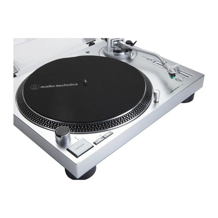 Audio-Technica AT-LP120XUSB-SV | Turntable - Direct Drive - Analog and USB - Silver