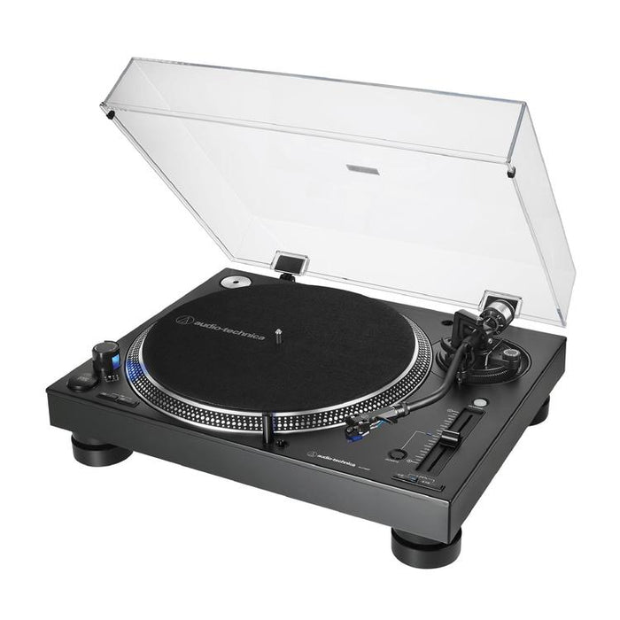 Audio-Technica AT-LP140XP-BK | Table tournante Professionnelle - Entraînement direct pour DJ - Noir-SONXPLUS.com