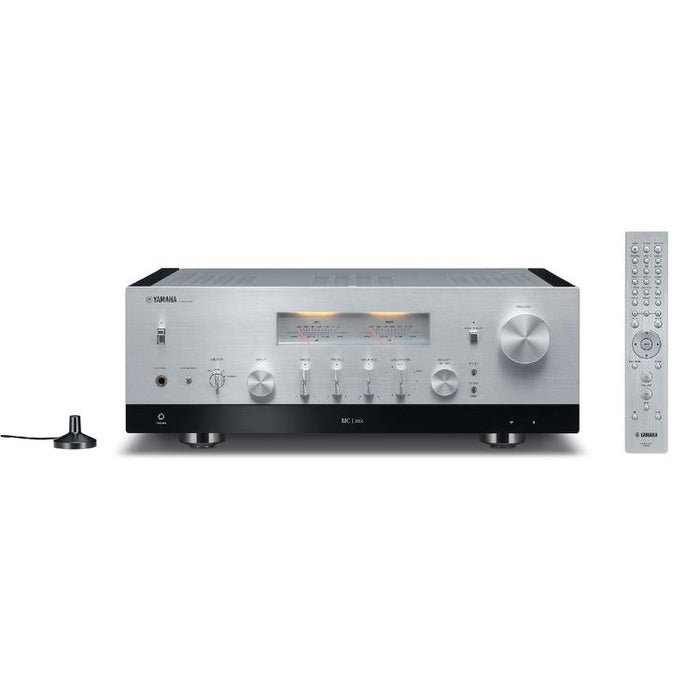 Yamaha RN2000A | Hi-Fi Stereo Network Receiver with MusicCast - 120 W + 120 W - Airplay - Silver