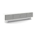 BDI BDIAL7473MESW | Multimedia cabinet - Louvered doors - Satin White-SONXPLUS.com