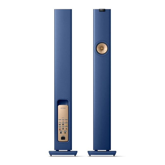 KEF LS60 WIRELESS | HiFi Wireless Floorstanding Speakers - All-in-1 - Royal Blue - Pair