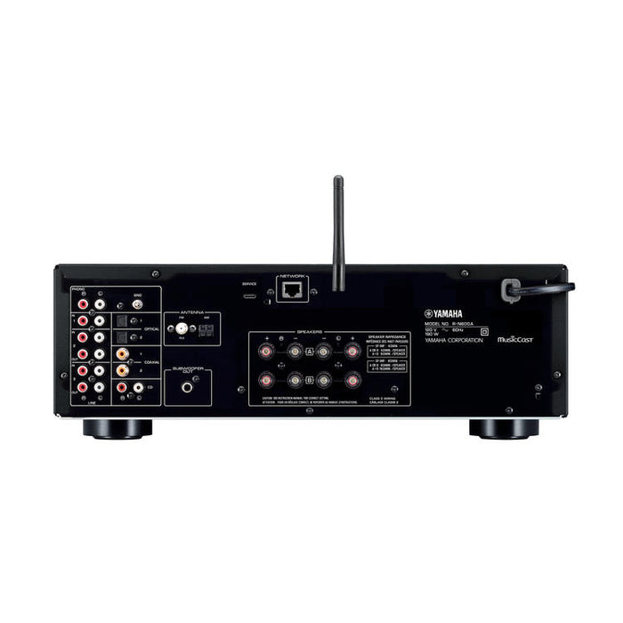 Yamaha R-N600A | Network/Stereo Receiver - MusicCast - Bluetooth - Wi-Fi - AirPlay 2 - Black