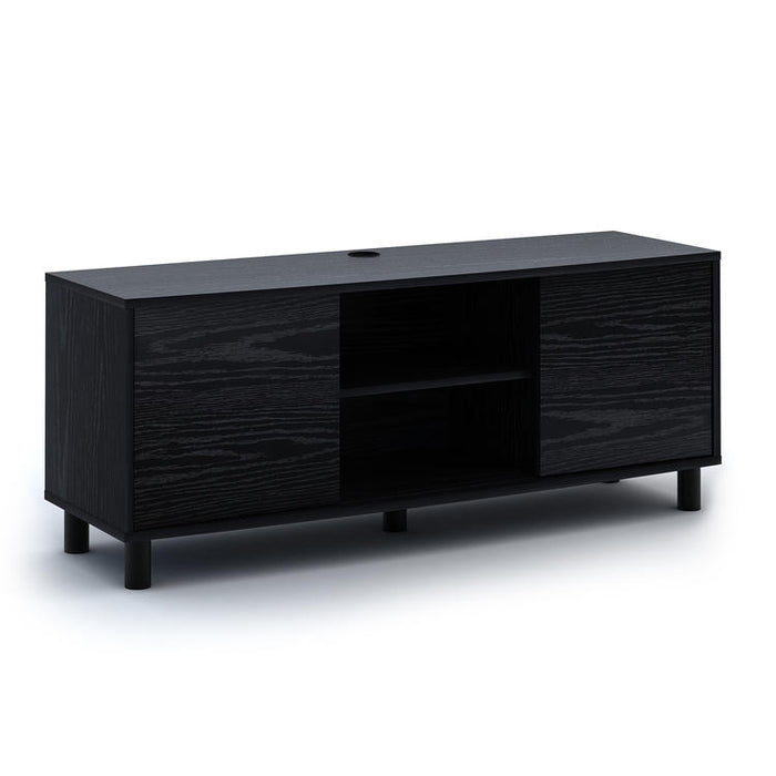 Sonora S20V55N | TV Stand - 55" wide - 2 Cabinets - Black