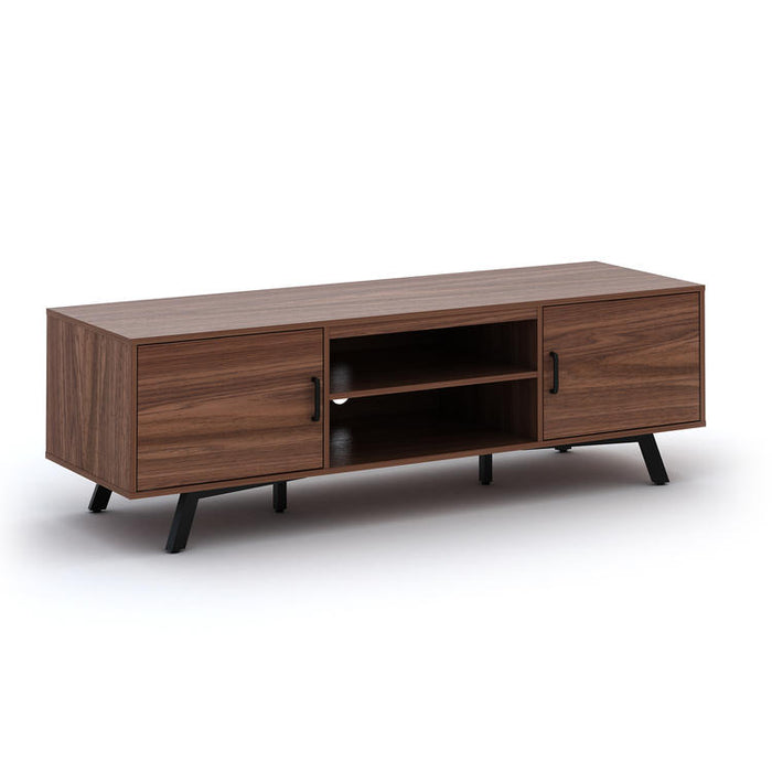 Sonora S40V65MB | TV Stand - 2 Cabinets - 65" wide - Medium Brown