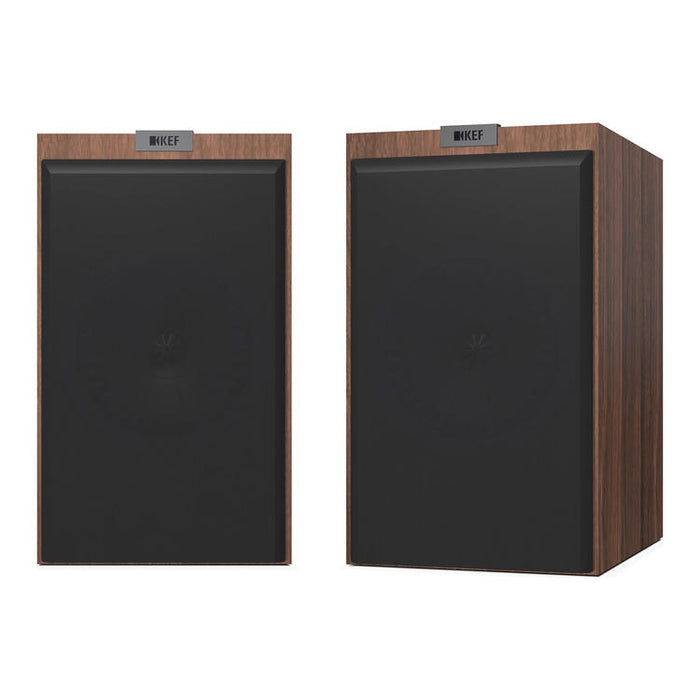 KEF Q350 | Bookshelf Speakers - 2-Way - Hi-Fi - Walnut - Pair-SONXPLUS.com