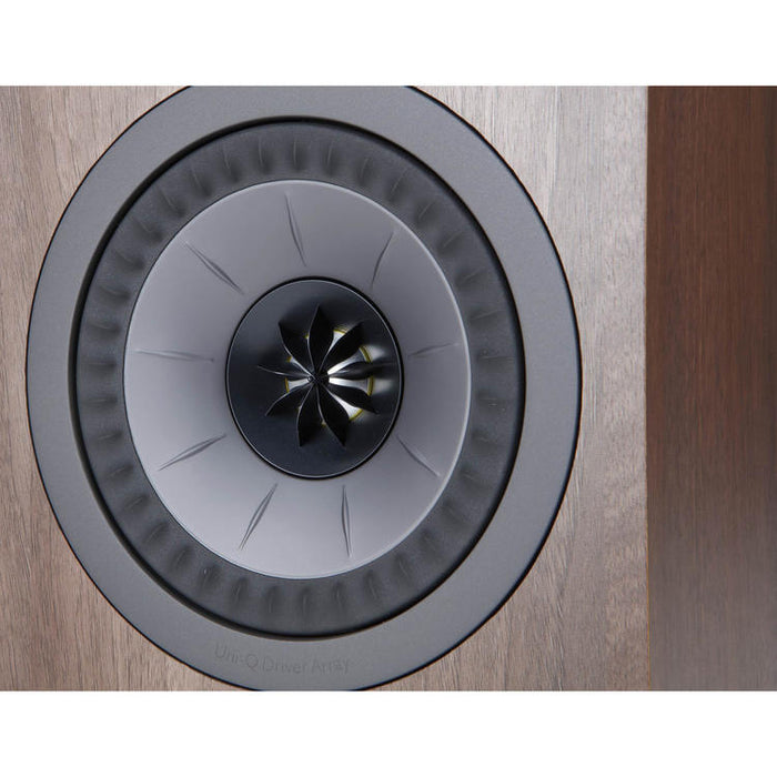 KEF Q150 | Haut-parleurs de bibliothèque - 2 Voies - Hi-Fi - Noyer - Paire