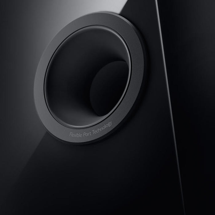 KEF R11 Meta | Haut-parleurs sur pieds - Bass Reflex 3 voies - Hi-Fi - Noir Laqué - Paire