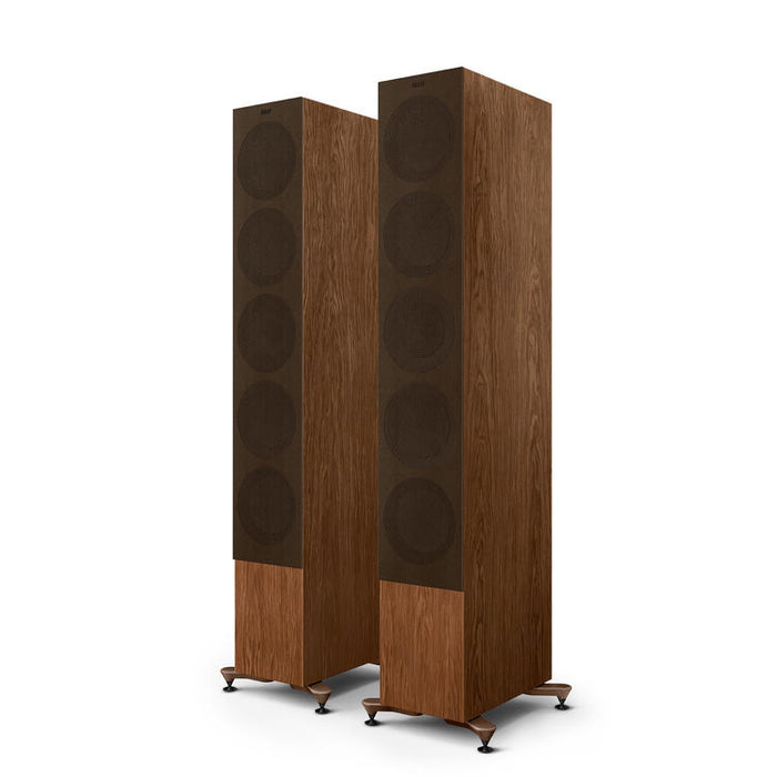 KEF R11 Meta | Floorstanding Speakers - Bass Reflex 3 way - Hi-Fi - Walnut - Pair