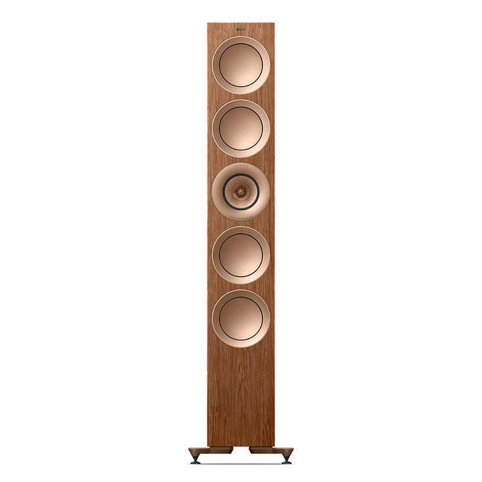 KEF R11 Meta | Haut-parleurs sur pieds - Bass Reflex 3 voies - Hi-Fi - Noyer - Paire