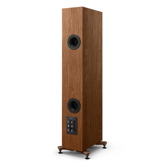 KEF R5 Meta | Floorstanding Speakers - Bass Reflex 3 way - Hi-Fi - Walnut - Pair