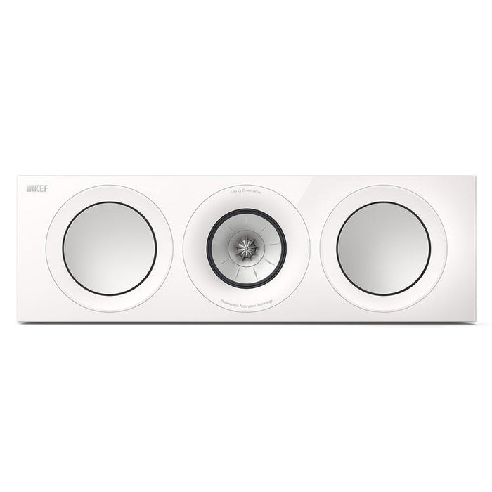 KEF R6 Meta | LCR Speakers - 3-way closed load - Hi-Fi - Gloss White - Unit