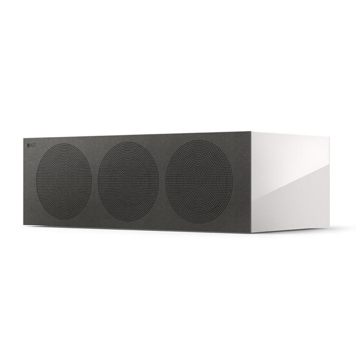 KEF R6 Meta | LCR Speakers - 3-way charge close - Hi-Fi - Gloss White - Unité-SONXPLUS.com