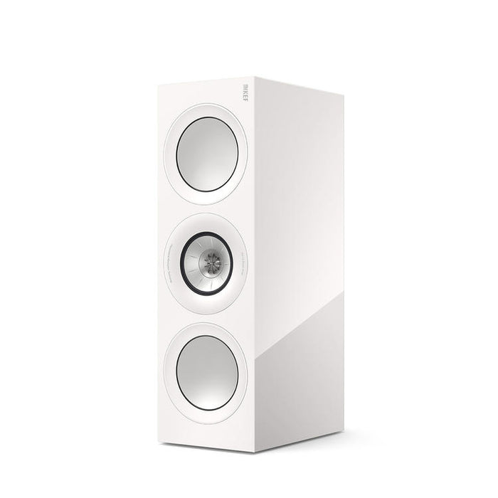 KEF R6 Meta | LCR Speakers - 3-way closed load - Hi-Fi - Gloss White - Unit