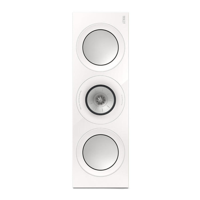 KEF R6 Meta | LCR Speakers - 3-way closed load - Hi-Fi - Gloss White - Unit