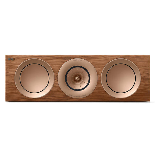 KEF R6 Meta | LCR Speakers - 3-way closed load - Hi-Fi - Walnut - Unité-SONXPLUS.com