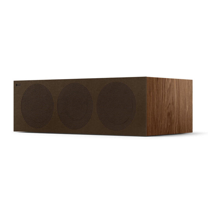 KEF R6 Meta | LCR Speakers - 3-Way Closed Load - Hi-Fi - Walnut - Unit