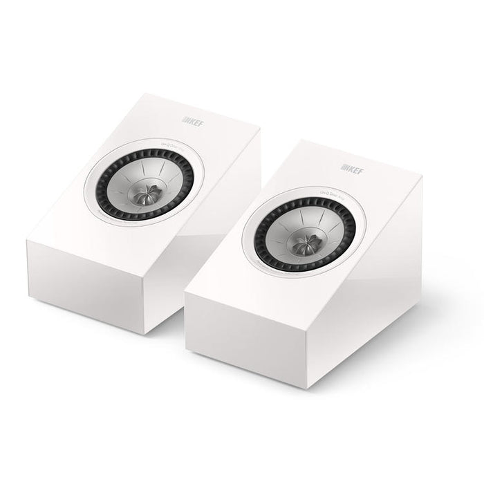 KEF R8 Meta | Surround Speakers - Dolby Atmos - Hi-Fi - White Gloss - Pair