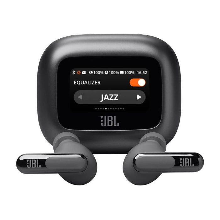 JBL Live Beam 3 | Écouteurs intra-auriculaires - Écran tactile LED 1,45" - Noir