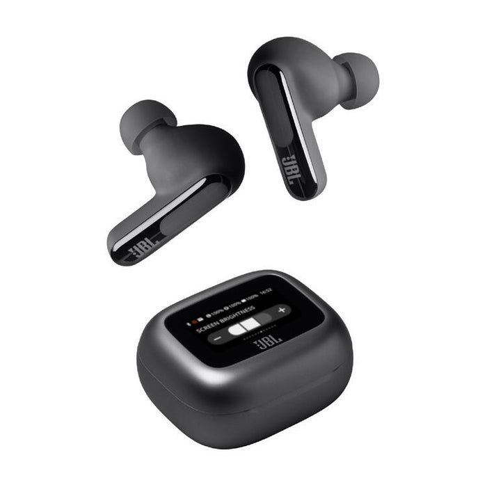 JBL Live Beam 3 | Écouteurs intra-auriculaires - Écran tactile LED 1,45" - Noir