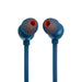 JBL Tune 310C | In-Ear Headphones - Wired - USB-C - 3 Button Remote Control - Bleu-SONXPLUS.com