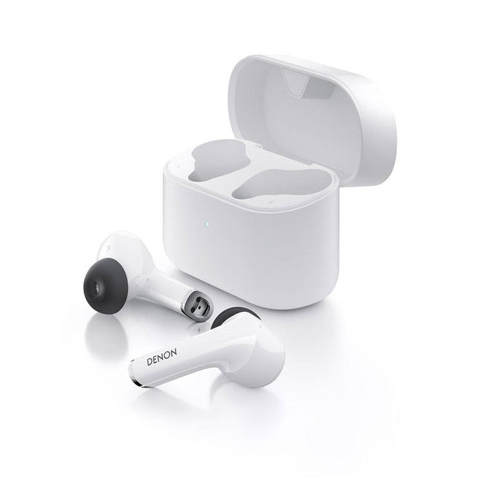 Denon AHC830NCW | Wireless headphones - In-ear - Active noise reduction - White-SONXPLUS.com
