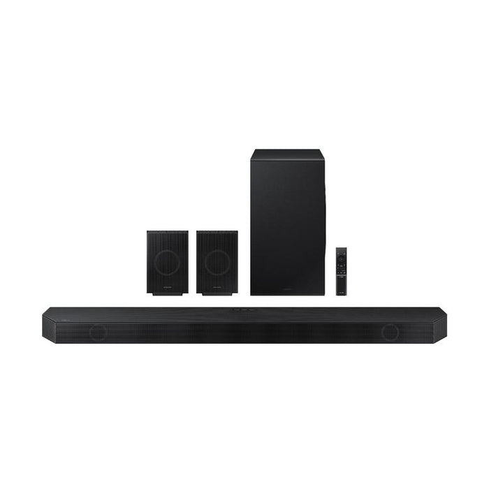 Samsung HWQ990D | Soundbar - 11.1.4 channels - Dolby ATMOS - Wireless - Subwoofer wireless and rear speakers included - 656W - Black-SONXPLUS.com