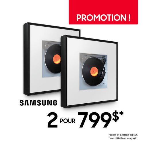 Samsung HW-LS60D | Music Frame Speaker - Wireless - Customizable - Black-SONXPLUS.com