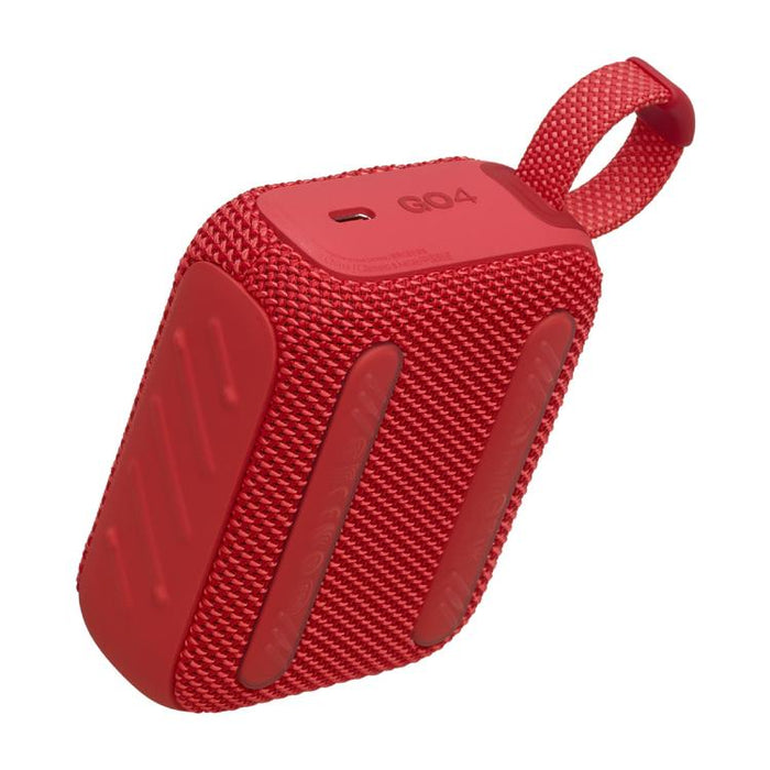 JBL GO 4 | Mini haut-parleur portable - Bluetooth - IP67 - Rouge-SONXPLUS.com