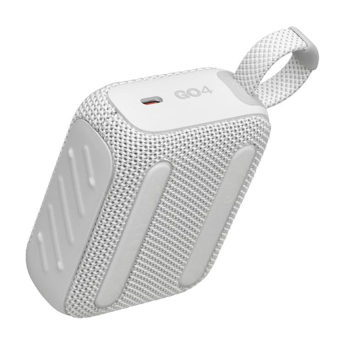 JBL GO 4 | Mini Portable Speaker - Bluetooth - IP67 - White-SONXPLUS.com