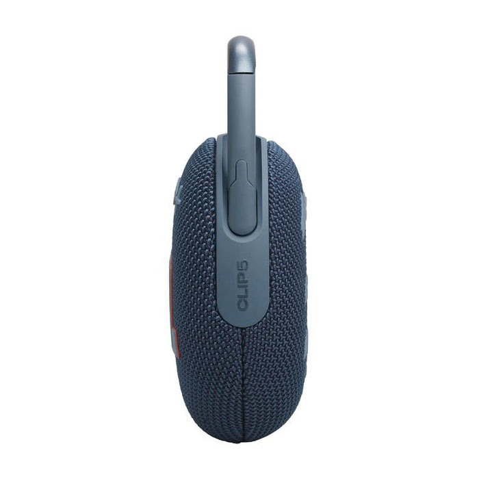 JBL Clip 5 | Haut-parleur à mousqueton portable - Bluetooth - IP67 - Bleu-SONXPLUS.com