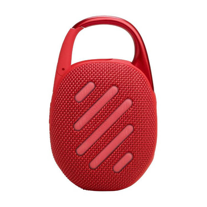 JBL Clip 5 | Haut-parleur à mousqueton portable - Bluetooth - IP67 - Rouge-SONXPLUS.com