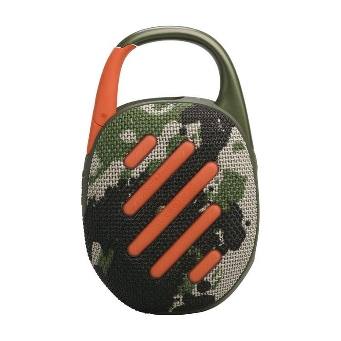 JBL Clip 5 | Haut-parleur à mousqueton portable - Bluetooth - IP67 - Camouflage-SONXPLUS.com